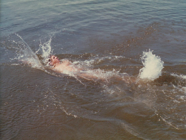 Donor 15 years old, doing racing backstroke